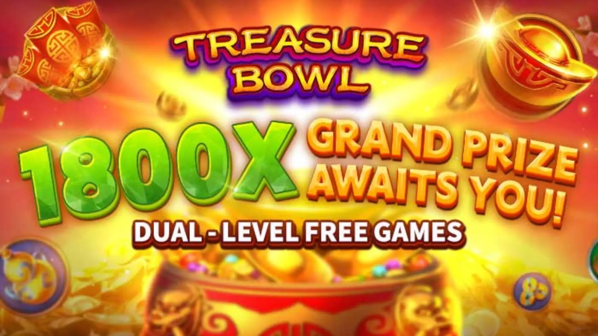 Multiplicadores Treasure Bowl ceo777 - 7777x Máximo com Tigela Dourada